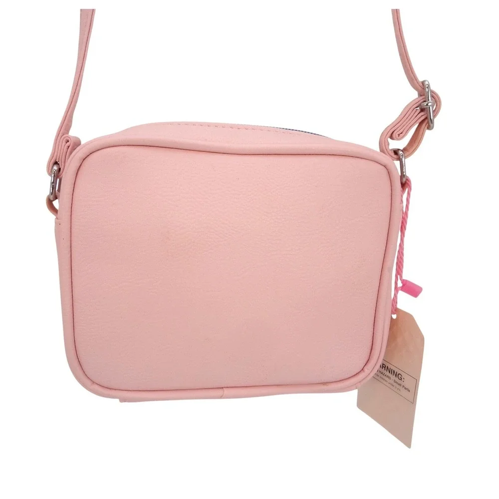 Miss Gwen's OMG‎ Accessories Crossbody Bag Pink New Love Glitter Hearts NWT